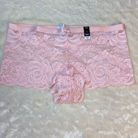 torrid Other - Torrid Size 1 Lotus Pink Lace Cheeky Panty NWT